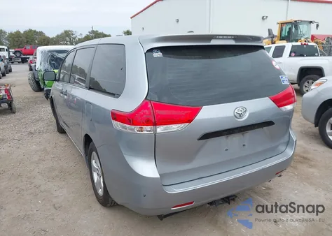 2013 Toyota Sienna L V6 7 Passenger из США, поврежденный, VIN 5TDZK3DC1DS402815